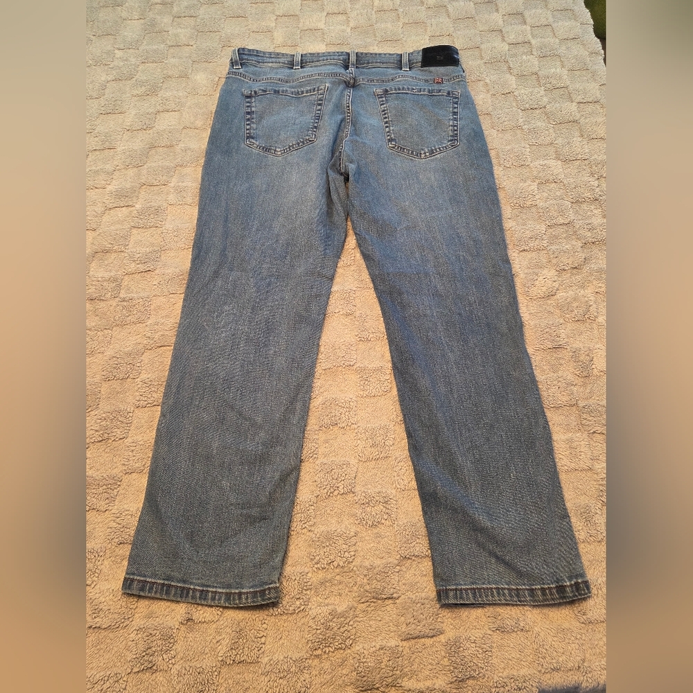 English Laundry Men’s Harrow Straight Fit Stretch Denim Blue Jeans Size 38x30 - Picture 2 of 15